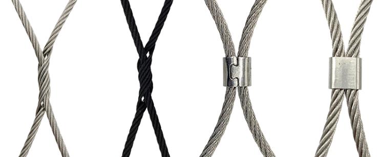 不銹鋼繩網的編織